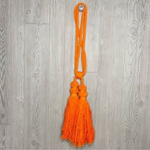 Cotton Tassel Hanging Rope Fringed Tassel curtain tie draw for window treatments